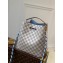 Louis Vuitton Damier Azur Canvas Néonoé MM Bucket Bag N50042 with Braided Strap 2021