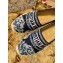 Dior Granville Espadrilles In Deep Blue Toile de Jouy Reverse Embroidered Cotton 2021