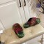 Gucci Criss-cross Straps GG Slide Sandals Canvas Multicolor 01 2021