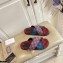 Gucci Criss-cross Straps GG Slide Sandals Canvas Multicolor 02 2021