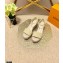 Louis Vuitton Monogram-embroidered Canvas Starboard Wedge Espadrilles Sandals White/Yellow 2021