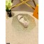 Louis Vuitton Monogram-embroidered Canvas Starboard Wedge Espadrilles Sandals White/Pink 2021