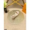 Louis Vuitton Monogram-embroidered Canvas Starboard Wedge Espadrilles Sandals White/Pink 2021