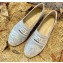 Dior Granville Espadrilles In Gray Toile de Jouy Reverse Embroidered Cotton 2021