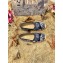 Dior Granville Espadrilles In Deep Blue Toile de Jouy Reverse Embroidered Cotton 2021