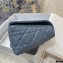 Dior Medium Caro Bag in Supple Cannage Calfskin Cloud Blue 2021