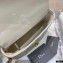 Dior Medium Caro Bag in Supple Cannage Calfskin White 2021