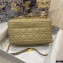 Dior Medium Caro Bag in Supple Cannage Calfskin Beige 2021