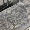 Dior Book Tote Bag in Toile de Jouy Reverse Embroidery Gray 2021