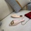 Roger Vivier Heel 2cm Belle Metal Buckle Mules in Leather Patent Nude 2021