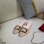 Roger Vivier Heel 4.5cm Belle Metal Buckle Mules in Leather Patent Nude 2021