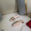 Roger Vivier Heel 4.5cm Belle Metal Buckle Mules in Leather Patent Nude 2021