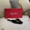 Roger Vivier Heel 2cm Belle Metal Buckle Mules in Leather Patent Black 2021
