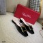 Roger Vivier Heel 4.5cm Belle Metal Buckle Mules in Leather Patent Black 2021