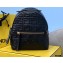 Fendi Leather FF Mini Backpack Bag Black 2021