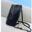 Fendi Leather FF Mini Backpack Bag Black 2021