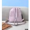 Fendi Leather FF Mini Backpack Bag Light Pink 2021