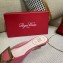 Roger Vivier Heel 2cm Belle Metal Buckle Mules in Leather Patent Pink 2021