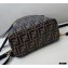 Fendi Leather FF Mini Backpack Bag Brown 2021