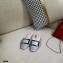 Roger Vivier Heel 2cm Belle Metal Buckle Mules in Leather Silver 2021