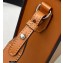 Fendi Leather Stiff Vertical Box Bag Brown 2021