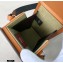 Fendi Leather Stiff Vertical Box Bag Brown 2021