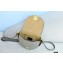 Fendi Leather Moonlight Shoulder Bag Gray 2021