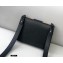 Fendi Leather Flat Baguette Medium Bag Black 2021