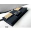 Fendi Leather Flat Baguette Medium Bag Black 2021