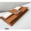 Fendi Leather Flat Baguette Medium Bag Brown 2021
