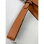 Fendi Roma Leather Flat Pouch Clutch Bag Brown 2021