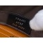 Fendi Roma Leather Flat Pouch Clutch Bag Brown 2021
