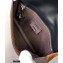 Fendi Brown Fabric Baguette Pouch Bag White/Brown 2021