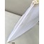 Fendi Micro-Mesh Large Flat Pouch Clutch Bag White 2021