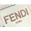 Fendi Leather Mini Sunshine Shopper Bag White 2021