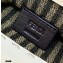 Fendi Leather Mini Sunshine Shopper Bag White 2021
