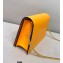 Fendi ROMA Leather Wallet On Chain Mini Bag Orange 2021