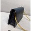 Fendi ROMA Leather Wallet On Chain Mini Bag Black 2021