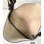 Fendi Leather Small Croissant Hobo Bag Black 2021
