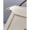 Fendi Iconic Peekaboo ISEEU Medium Bag White Canvas With Embroidery 2021