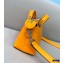 Fendi Heat-stamped FENDI ROMA By The Way Mini Boston Bag Orange 2021