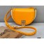 Fendi Leather Moonlight Shoulder Bag Orange 2021