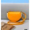 Fendi Leather Moonlight Shoulder Bag Orange 2021
