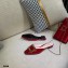 Roger Vivier Heel 2cm Belle Metal Buckle Mules in Leather Patent Burgundy 2021