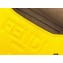 Fendi Leather Moonlight Shoulder Bag Yellow 2021