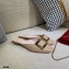Roger Vivier Heel 2cm Belle Metal Buckle Mules in Leather Patent Nude 2021