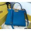 Fendi Iconic Peekaboo ISEEU Medium Bag Blue 2021