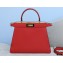 Fendi Iconic Peekaboo ISEEU Medium Bag Red 2021