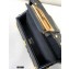 Fendi Baguette Trunk Mini Bag Leather Black 2021