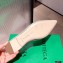 Bottega Veneta THE MADAME Horsebit Ballet Flats Suede Pale Green 2021